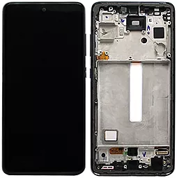 Дисплей Samsung Galaxy A52s A528 с тачскрином и рамкой, (OLED), Black - фото Дисплей Samsung Galaxy A52s A528 с тачскрином и рамкой, (OLED), Black