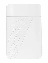 Повербанк Optima OPB-6-1 6000 mAh White - фото Повербанк Optima OPB-6-1 6000 mAh White