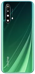 Задняя крышка корпуса Realme X50 со стеклом камеры Jungle Green - фото Задняя крышка корпуса Realme X50 со стеклом камеры Jungle Green