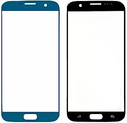 Корпусне скло дисплея Samsung Galaxy S7 Edge G935F (original) Blue