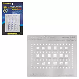 BGA трафарет (для реболлинга) Mechanic S24-43 PMIC Qualcomm power Supply 2 - фото BGA трафарет (для реболлинга) Mechanic S24-43 PMIC Qualcomm power Supply 2