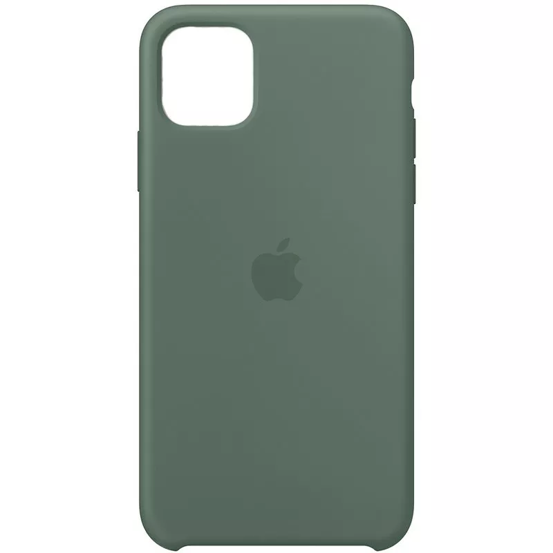 Чехол Silicone Case для Apple iPhone 11 Pro Max  Pine green - фото 1