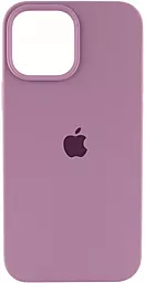 Чехол Silicone Case Full для Apple iPhone 16 Plus Lilac - фото Чехол Silicone Case Full для Apple iPhone 16 Plus Lilac