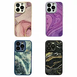 Чохол 1TOUCH Glitter Marble Case для Apple iPhone 13 Pro Max Black - мініатюра 2 Чохол 1TOUCH Glitter Marble Case для Apple iPhone 13 Pro Max Black - мініатюра 2