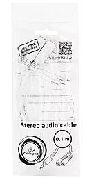 Аудіо розгалужувач Cablexpert mini Jack 3.5mm M/2xF white (CCA-415W) - мініатюра 4
