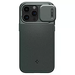 Чехол Spigen Optik Armor MagSafe для Apple iPhone 15 Pro Max Abyss Green (ACS06600)