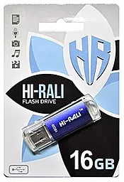 Флешка Hi-Rali Rocket Series 16GB USB 2.0 (HI-16GBVCBL) Blue - фото Флешка Hi-Rali Rocket Series 16GB USB 2.0 (HI-16GBVCBL) Blue
