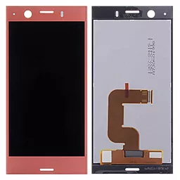 Дисплей Sony Xperia XZ1 Compact (G8441, SO-02K) с тачскрином, оригинал, Pink