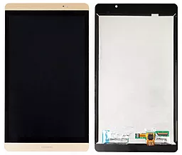 Дисплей для планшета Huawei MediaPad M2 8.0 (M2-801L, M2-802L, M2-803L) + Touchscreen Gold - фото Дисплей для планшета Huawei MediaPad M2 8.0 (M2-801L, M2-802L, M2-803L) + Touchscreen Gold