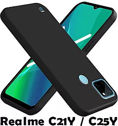 Чехол BeCover для Realme C21Y, Realme C25Y Black (707448) - фото Чехол BeCover для Realme C21Y, Realme C25Y Black (707448)