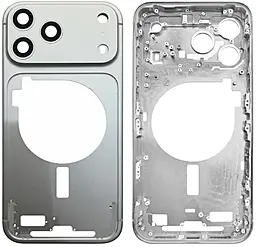 Рамка корпуса Apple iPhone 17 Pro Max, version EU, Original Silver - фото Рамка корпуса Apple iPhone 17 Pro Max, version EU, Original Silver