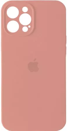 Чохол Silicone Case Full Camera Protective для Apple iPhone 12 Pro Light Pink - фото 1
