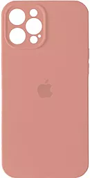 Чехол Silicone Case Full Camera Protective для Apple IPhone 12 Pro Light Pink