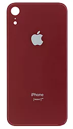 Задняя крышка корпуса Apple iPhone XR (big hole) Red