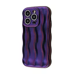 Чехол Wave Lines Case для Apple iPhone 14 Pro Purple
