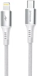 Кабель Proove WireX USB Type-C - Lightning 27w 3a 1m cable White (CCWX27002102)