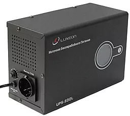 Источник бесперебойного питания Luxeon UPS-500L 300W 12A - миниатюра 3
