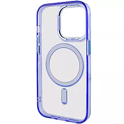 Чехол Epik Iris with MagSafe для Apple iPhone 14 Pro Blue - миниатюра 4