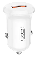 Автомобильное зарядное устройство XO CC68 Mini Smart Single 18w QC3.0 car charger white - фото Автомобильное зарядное устройство XO CC68 Mini Smart Single 18w QC3.0 car charger white
