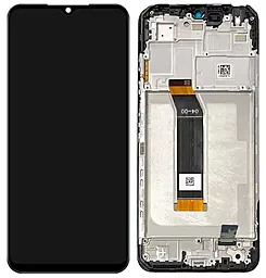 Дисплей Xiaomi Redmi Note 11R с тачскрином и рамкой, оригинал, Black