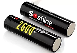 Аккумулятор Soshine 18650 2600mAh 3.6V 2.5A Li-ion microUSB (18650USB / 2600) - миниатюра 2