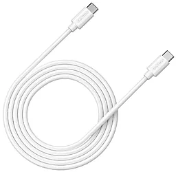 Кабель Canyon USB Type-C - Type-C 100w 5a 1.2м PD cable White (CNS-USBC9W)