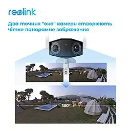 Камера відеоспостереження Reolink Duo 2 WiFi - мініатюра 9
