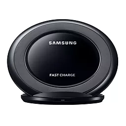 Бездротовий (індукційний) зарядний пристрій швидкої QI зарядки Samsung Wireless Fast Charging Stand Pad for Galaxy S7, S7 Edge Black Sapphire (EP-NG930 / EP-NG930TBUGRU / EP-NG930BBRGRU) - мініатюра 6