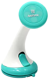 Держатель магнитный Remax RM-C09 White / Blue - фото Держатель магнитный Remax RM-C09 White / Blue