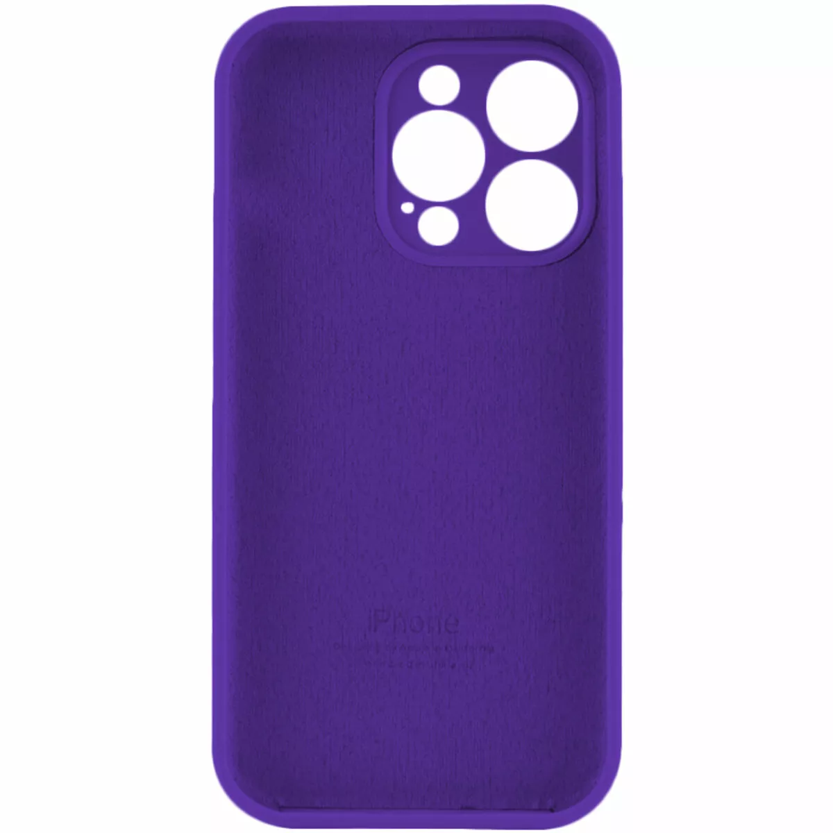 Чохол Silicone Case Full Camera для Apple iPhone 13 Pro Max  Amethist - фото 2