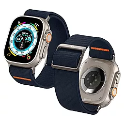 Нейлоновый ремешок Spigen Lite Fit Ultra для Apple Watch 49, 45, 44, 42 mm Navy (AMP05984)
