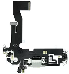 Нижній шлейф Apple iPhone 12 / iPhone 12 Pro з роз'ємом зарядки, з мікрофоном White - фото Нижній шлейф Apple iPhone 12 / iPhone 12 Pro з роз'ємом зарядки, з мікрофоном White