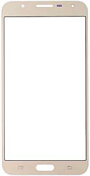 Корпусное стекло дисплея Samsung Galaxy J7 Neo J701 (Original) Gold