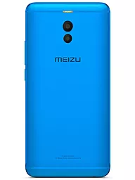 Задняя крышка корпуса Meizu M6 Note со стеклом Blue