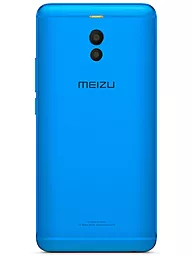 Задняя крышка корпуса Meizu M6 Note со стеклом Blue - фото Задняя крышка корпуса Meizu M6 Note со стеклом Blue