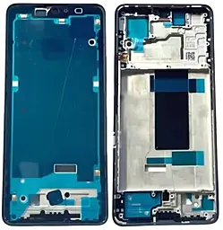 Рамка дисплея Xiaomi Poco X6 5G Ocean Teal - фото Рамка дисплея Xiaomi Poco X6 5G Ocean Teal