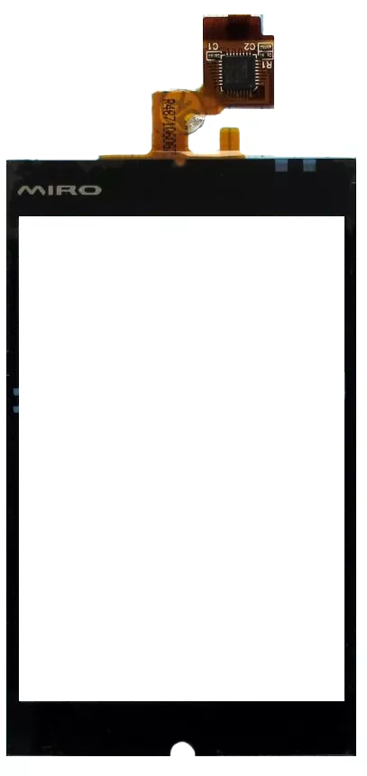 Сенсор (тачскрін) Lenovo O1 Black - фото 1