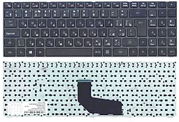 Клавіатура для ноутбуку DNS 0155959 0158645 Quanta TWH K580S з рамкою Black