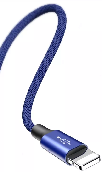 Кабель Baseus USB-A - Lightning 10w 5м cable Blue (CALYW-M03) - фото 2