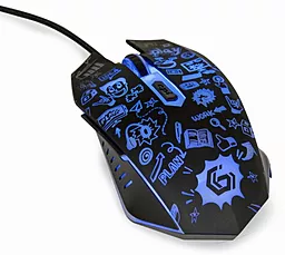 Компьютерная мышка Gembird MUS-6B-GRAFIX-01 Black - миниатюра 5 Компьютерная мышка Gembird MUS-6B-GRAFIX-01 Black - миниатюра 5