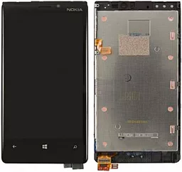 Дисплей Nokia Lumia 920 + Touchscreen with frame Black