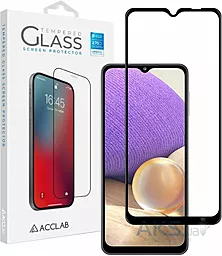 Защитное стекло ACCLAB Full Glue для Samsung Galaxy M22 Black (1283126517518)