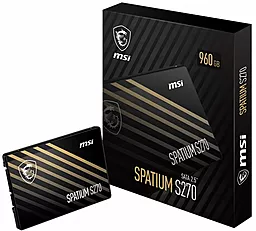 SSD Накопитель MSI Spatium S270 120GB (S78-4406NP0-P83) - миниатюра 5