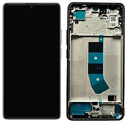 Дисплей Xiaomi Redmi Note 13 4G с тачскрином и рамкой, оригинал, Black - фото Дисплей Xiaomi Redmi Note 13 4G с тачскрином и рамкой, оригинал, Black