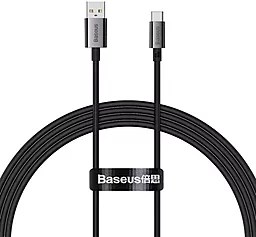Кабель USB Baseus Superior Series Fast Charging 100w 6a 1.5m USB Type-C cable  black