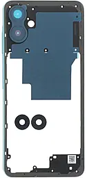 Рамка корпусу Samsung Galaxy A06 A065 зі склом камери Blue