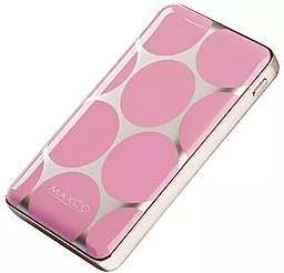 Повербанк Maxco MP-10000A Phantom 10000 mAh Pink - фото Повербанк Maxco MP-10000A Phantom 10000 mAh Pink