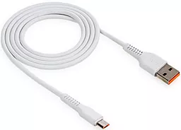 Кабель Walker C315 USB-A - micro USB 12w 2.4a 1м cable White