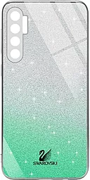 Чохол Epik Swarovski Full Camera Xiaomi Mi Note 10 Lite Turquoise
