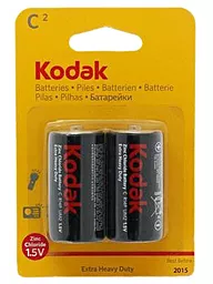 Батарейки Kodak C (R14) Extra Heavy Duty BLISTER CARD 2шт 1.5 V